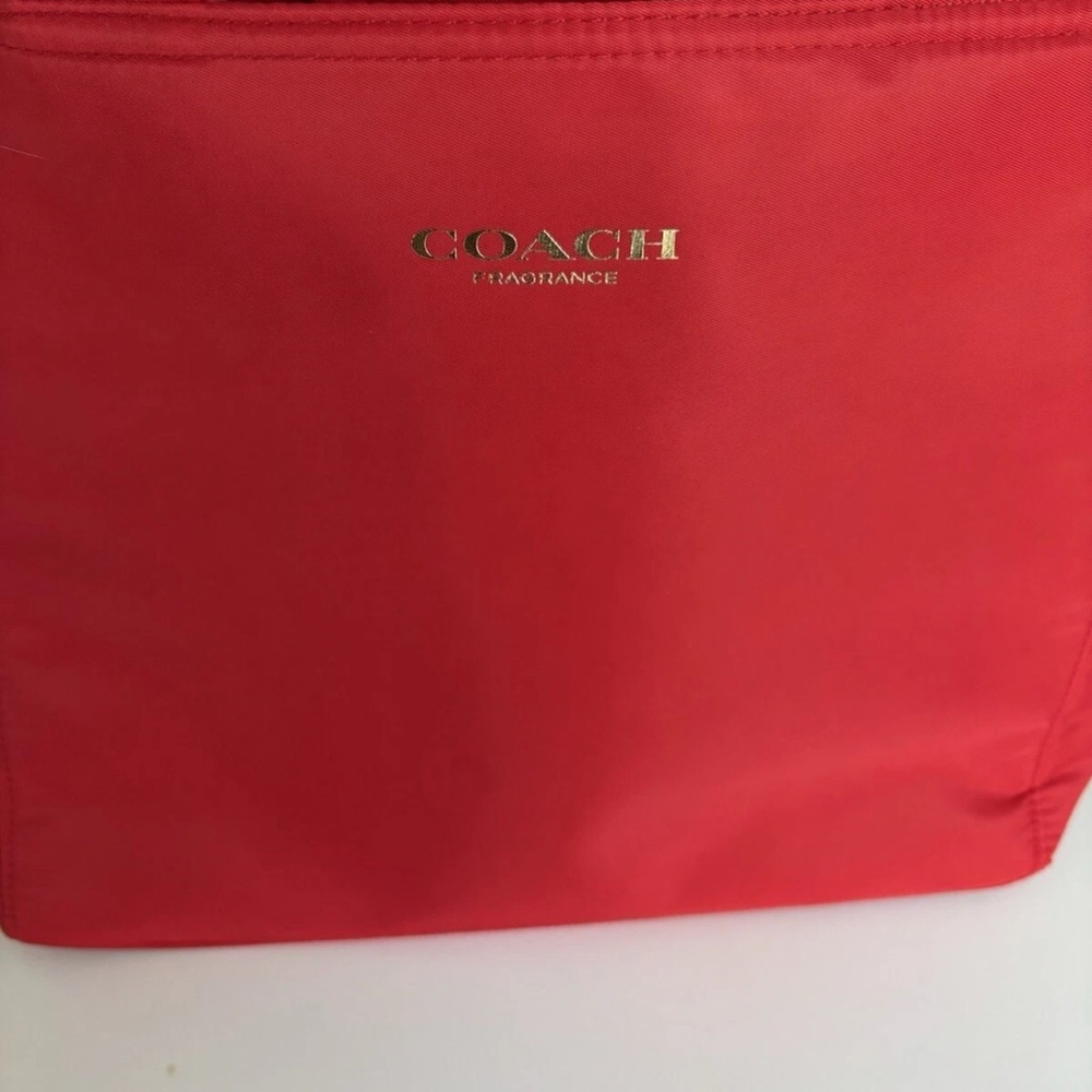 Coach Vibrant Red Fragrance Tote Bag - Picture 3 of 6